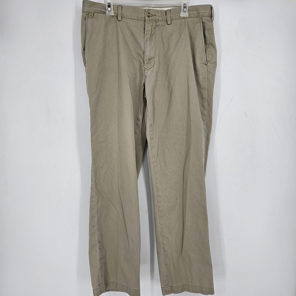 Polo Ralph Lauren Pants Mens‎ 36x32 Classic Fit Tan Chino Casual Preppy